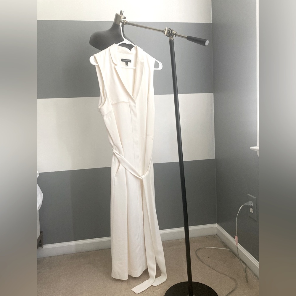 Banana Republic Cream shirt dress